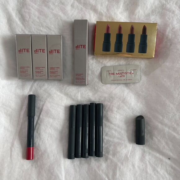 Bite Beauty Other - Bite Beauty Lip Bundle Lot | Luminous Creme, Perfect Bite, Lip Crayons, Pencils,